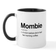 thumbnail image 2 of CafePress - Mombie - 11 oz Ceramic Mug - Novelty Coffee Tea Cup, 2 of 6
