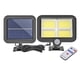 thumbnail image 3 of Luz de lámpara de seguridad del jardín del sensor de 128 COB con Gloria Luz de pared exterior impermeable, 3 of 7
