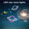 thumbnail image 5 of Matsuzay Luz de neón LED Hello Wall Art Sign Dormitorio Decoración Rainbow Lámpara de noche colgante Home Party Holiday Decor Regalo de Navidad Iluminación y accesorios No. 4 Matsuzay HA027422-04, 5 of 5