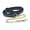Navy/Green, variant on Hy Soft Webbing Lead Rein With Chain