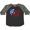 thumbnail image 3 of Inktastic Stylized American Flag Fourth of July Boys or Girls Toddler T-Shirt, 3 of 5