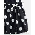 thumbnail image 3 of Wonder Nation Toddler Girls' Print Cotton Dress with Bubble Hem, Sizes 12M-5T, 3 of 3