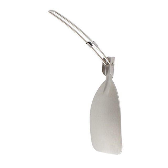 Sonducket Espátula plegable para asar a la barbacoa, utensilios de cocina de acero inoxidable para alimentos, para acampar, espátulas para escalar, Estufas de camping Sonducket OD024953-00