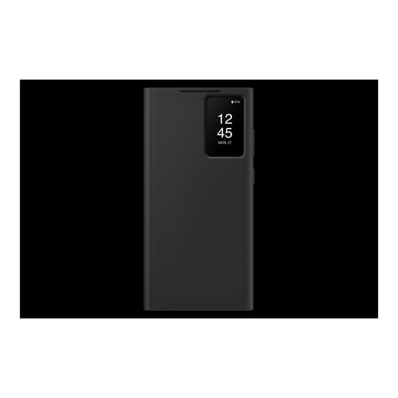 Samsung EF-ZS918 - Flip cover for cell phone - black - for Galaxy S23 Ultra