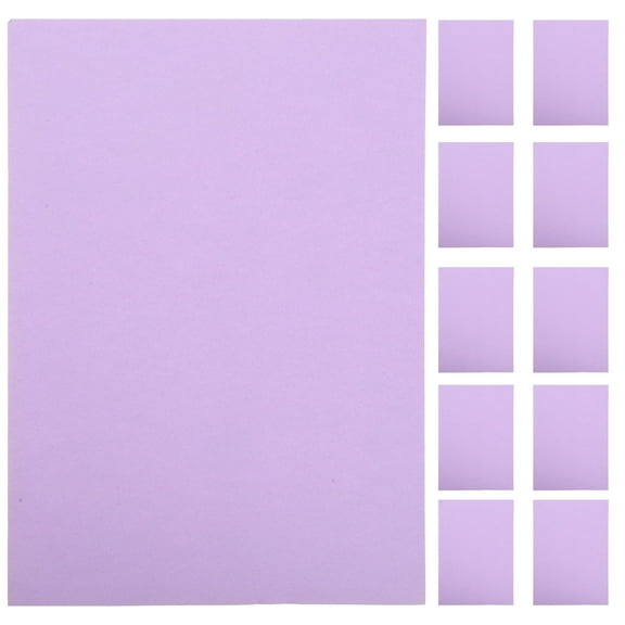 HOMEMAXS 100 Pcs Bulk Copy Paper for Printer 29.70X21.00X0.05CM Lavender