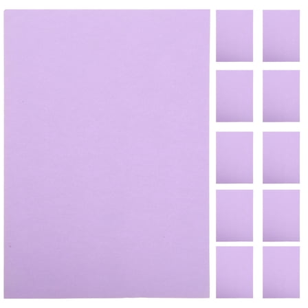 HOMEMAXS 100 Pcs Bulk Copy Paper for Printer 29.70X21.00X0.05CM Lavender
