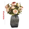 thumbnail image 3 of Billuyoard Ramo de peonía Decoración de boda Salas de estar Ramos artificiales Decoraciones para el hogar Artesanía Casa Calcomanía Flores Type3 NO3, 3 of 6