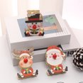thumbnail image 2 of Manunclaims LED Christmas Tree Hanging Pendant Luminous Snowman Elk Santa Claus Pendant Decoration for Festival Home, 2 of 8