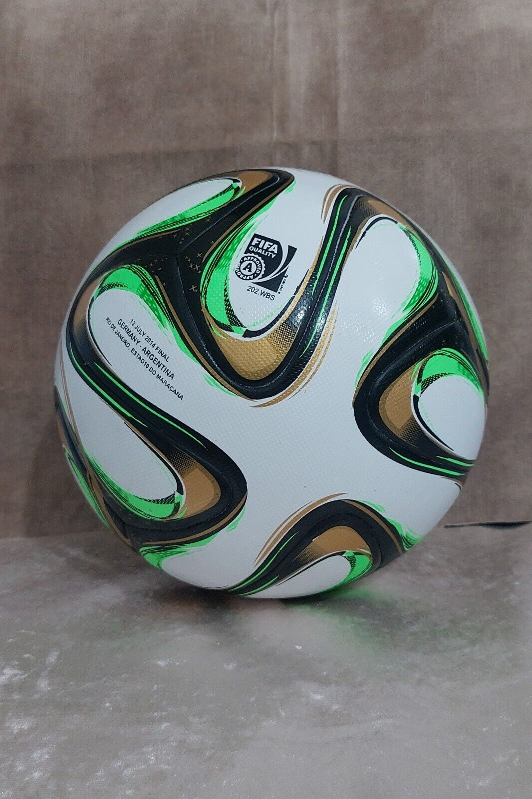 Rio Final Brazuca Football Soccer Ball Size 5 Thermal bonded