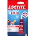 thumbnail image 1 of Fijador de Roscas Loctite Rojo 271, Tubo de 6 ml, Alta Resistencia, 1 of 8