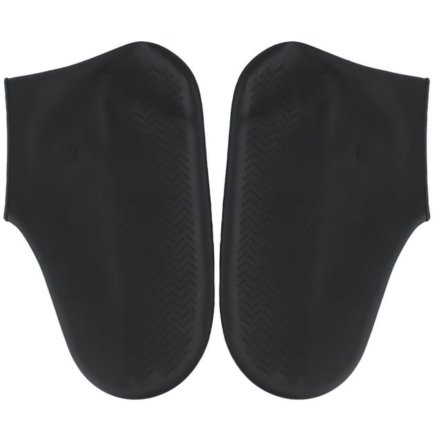 Yimiti Waterproof Silicone Shoe Cover Recyclable Boot Cover Protector For Outdoor Rainy,Black S