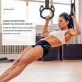 thumbnail image 3 of Anillo de levantamiento de gimnasia para niños cintas de mano con Ehuebsd correa ajustable equipo de entrenamiento de fuerza, 3 of 5