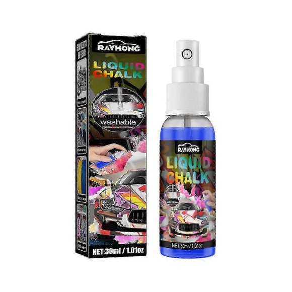 Washable Car Doodle Gouache Chalk, Car Body Tire Graffiti Color Spray Easy To Clean