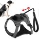 thumbnail image 1 of 2 In 1 No Pull Dog Harness Retractable Dog Leash, Reflective Service Dog Harness, Adjustable Dog Vest With Control Handle, 1 of 5