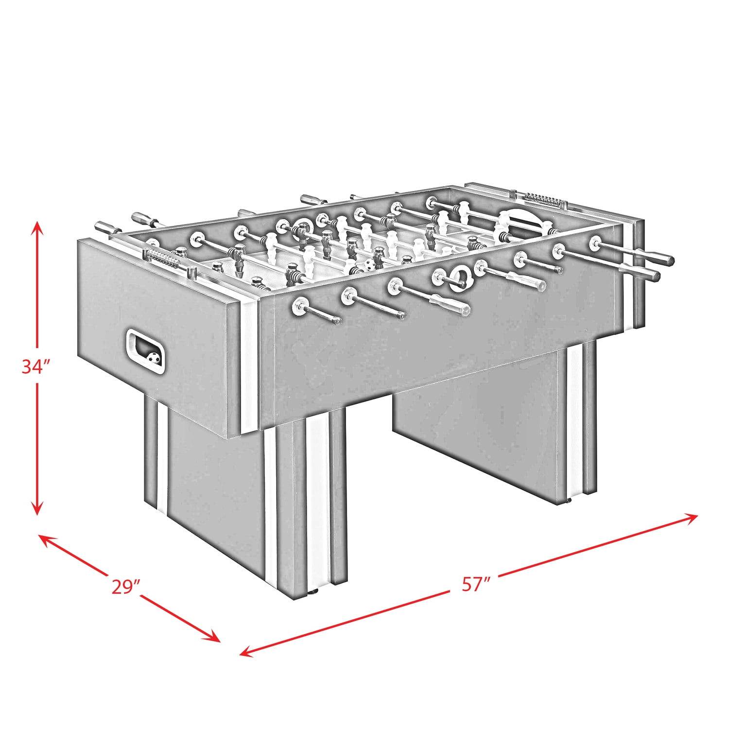 Foosball Table Game Room Table Soccer Table Adult Family Fun