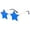 Dark Blue, variant on Wutalume Star Shaped Sunglasses for Men and Women, Fashion Fun Party Glasses, Holiday Festival Decorative Eyewear, UV Protective Lenses, Great for Themed Events and Gifts,Gray