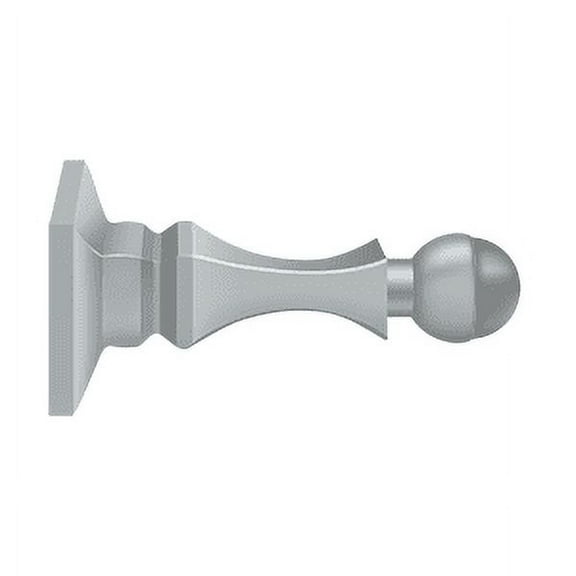 Deltana BDH35U26D 3-5/8" Height Baseboard Door Stop Brushed Chrome