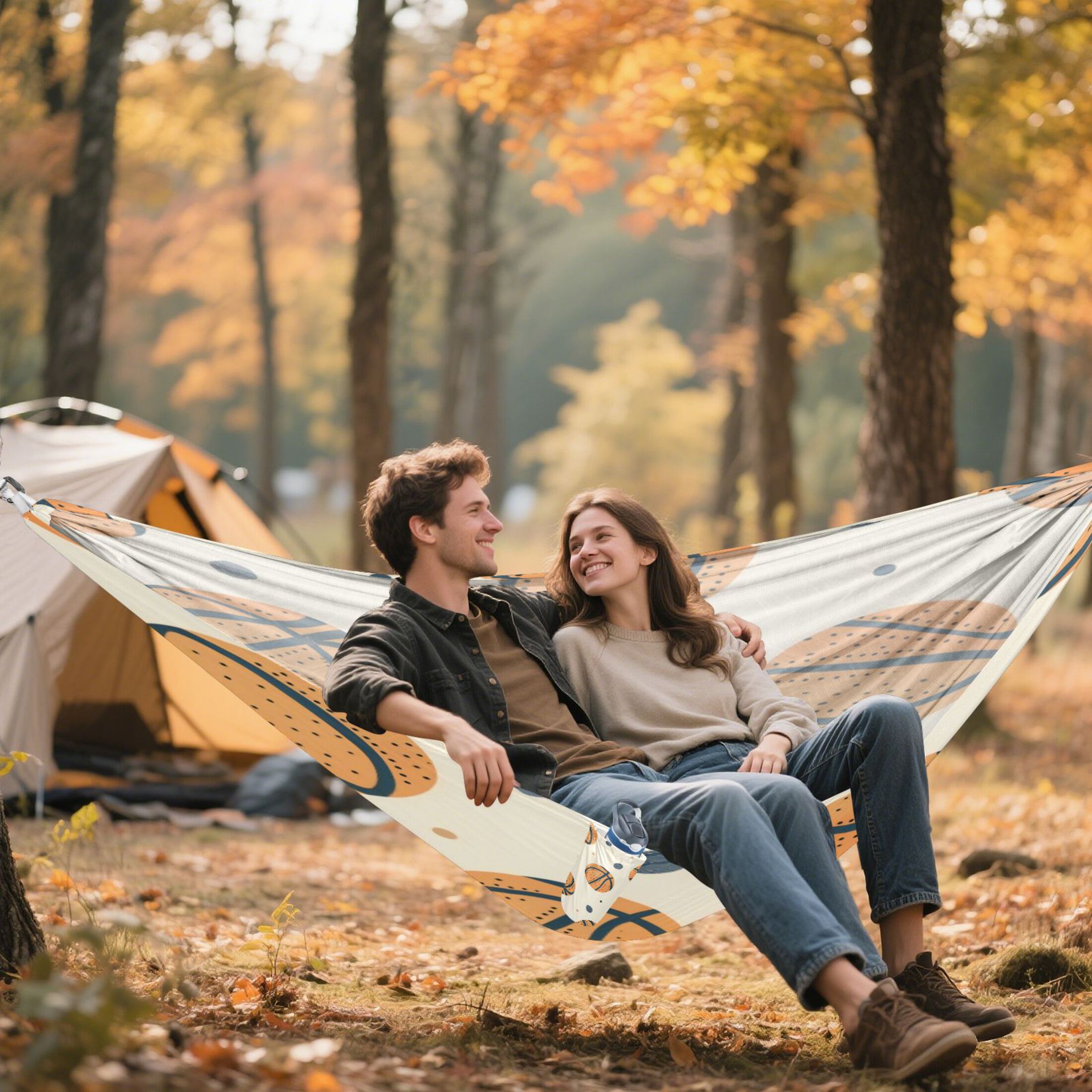 Hammock Camping Hammock Nylon Portable Hammock Travel Camping Hammock Cartoon Basketball