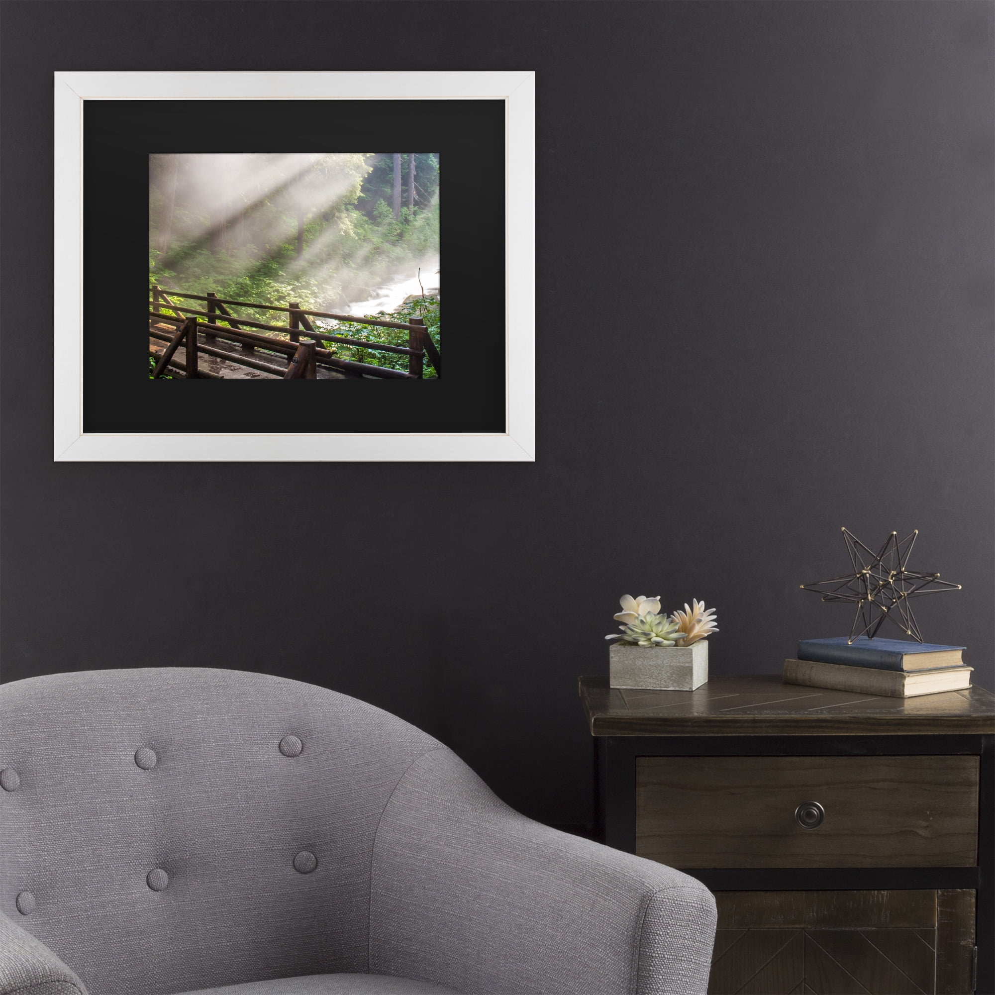 Trademark Fine Art 'Forest Sunlight' Canvas Art by Pierre Leclerc