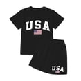thumbnail image 4 of MuXiKeJi Clothes Women's 2 Piece Outfits Summer Bodycon Short Pants Workout Sets Biker Jogger Tracksuit, 4 of 4