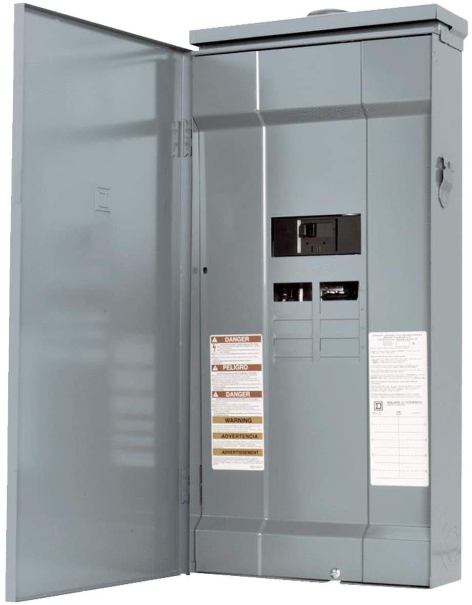 Square D Homeline 200A Main Breaker Plugon Neutral Load Center
