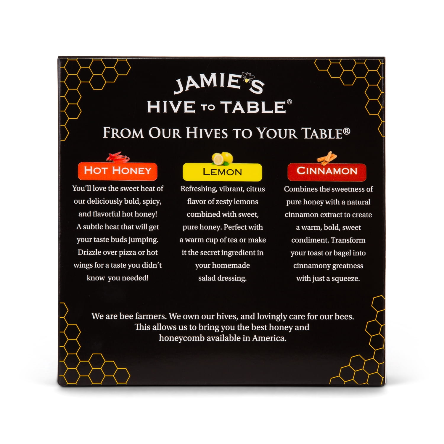 Jamie's Hive To Table Infused Honey Gift Set