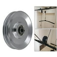 thumbnail image 4 of Bearing Pulley Wheel Cable Gym Fitness Equipment Part Universal 110mm Silver, 4 of 9
