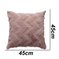 thumbnail image 2 of Funda de almohada de cintura, funda de almohada de felpa acolchada de conejo, funda de almohada junto a la cama, 2 of 6