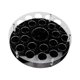 thumbnail image 4 of Soporte acrílico para copas de vino, estante para vasos, bandeja de degustación y servicio para eventos y el hogar. Circular, 4 of 9