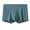 Green, variant on Men Modal Boxer Underwear Mid-rise Elastic Waistband Breathable Mesh Shorts Briefs Panties Daily Wear