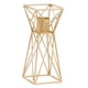 thumbnail image 3 of Candelabro de hierro, candelabros, decoración, adorno, centro de mesa, dorado 145 cm x 6 cm x 6 cm, 3 of 8