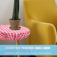 thumbnail image 2 of WEAVILUX Circle Table Cloth Red PVC 1Pcs For Elegant Style, 2 of 8