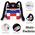 thumbnail image 4 of Flag Of Croatia At The UN Small Backpack Cute Mini Backpacks For Woman Lightweight Daypacks, 4 of 8
