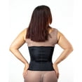 thumbnail image 3 of Wasp waist girdle in latex fused with lycra exterior - Ref 6067 Black 6XL/48, 3 of 6