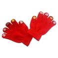 thumbnail image 2 of Kids Gloves Cartoon Fingertip Washable Coldproof Winter Thick Knit Boys Children Full Finger Warm Gloves for Cold Month, 2 of 3