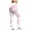 Pink, variant on Easter Leggings for Women Bunny Rabbits Eggs Floral Pattern Stretchy Workout Leggings Yoga Pants