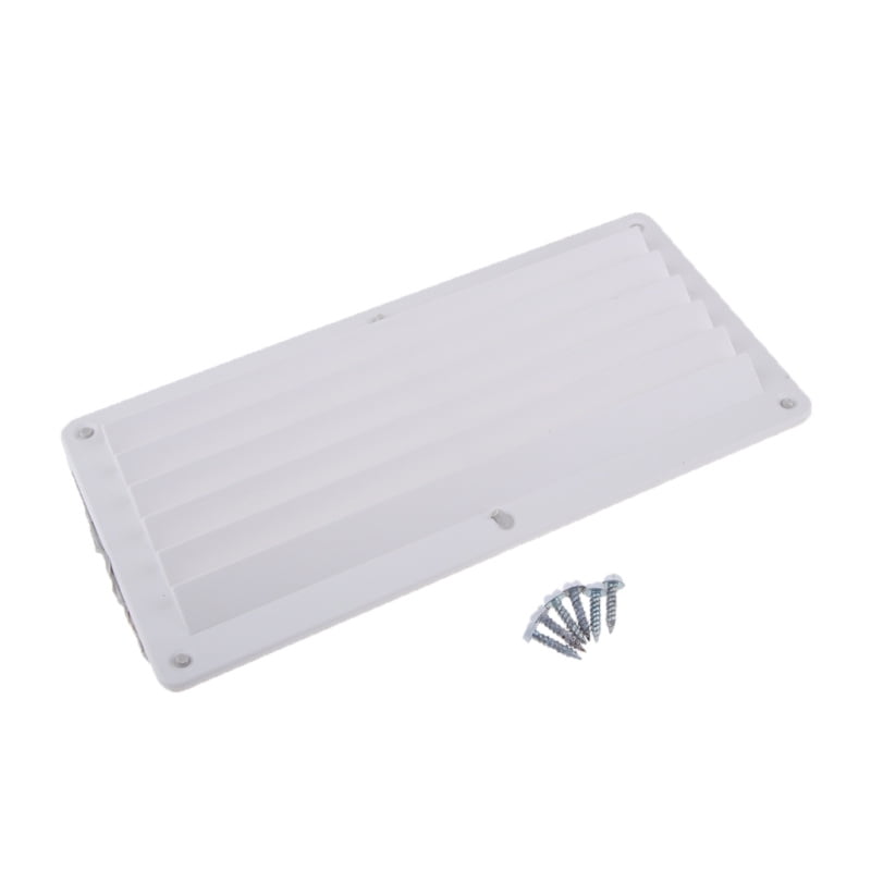 Mini Louver 2X White Plastic Louvered Vents 4 inch 100,mm Marine Yacht Air Vent Boat Fitting Mini Louver 2X White Plastic Louvered Vents 4 inch 100,mm Marine Yacht Air Vent Boat Fitting