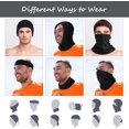 thumbnail image 3 of 6 Pieces Summer UV Protection Face Clothing Neck Gaiter Scarf Sunscreen Breathable Bandana, 3 of 7