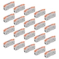 thumbnail image 3 of Wire Conductor Connector,20Pcs Wire Conductor Connector Wire Conductor Connector Conductor Connector Achieve More, 3 of 14