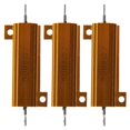 thumbnail image 1 of 3X 50 Watt 8 Ohm 5% Aluminum Housed Wirewound Power Resistor, 1 of 5