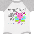thumbnail image 4 of Inktastic My Great Aunt Loves Me- cute dragonfly Boys or Girls Baby Bodysuit, 4 of 5