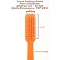 thumbnail image 5 of Sound Feelings Toothbrush - EXTRA HARD, Smokers, Plain, Classic, Old-Fashioned 4-Pack, 5 of 5