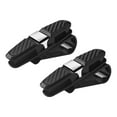 thumbnail image 4 of Dickly 2Pcs Generic Car Visor Sunglasses Holder Double Ends Clip Automotive Accessories, 4 of 9