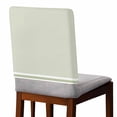 thumbnail image 2 of Farmhouse Sage Green White Striped Chair Back Covers, Removable Chair Covers for Dining Chairs Set of 4, Washable Chairs Slipcovers Back Seat Protector for Wedding Party 19"x20", 2 of 9