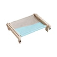 thumbnail image 2 of Percha para ventana de gato Fernando hamaca colgante para cama Gris azul, 2 of 8