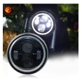thumbnail image 3 of Faro Led 7'' Redondo Jeep/moto | Alto/ Bajo | Ojos De Ángel, 3 of 8