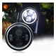 thumbnail image 3 of Faro Led 7'' Redondo Jeep/moto | Alto/ Bajo | Ojos De Ángel, 3 of 8