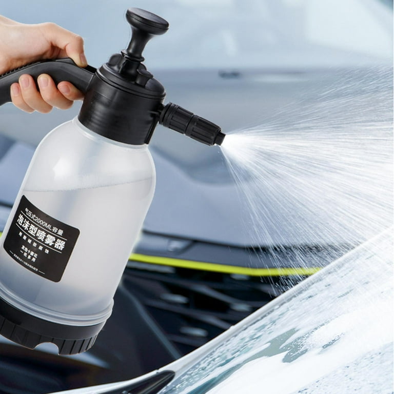 Portable Car Hand Pump Pressure Foam Sprayer 2000ml for Watering