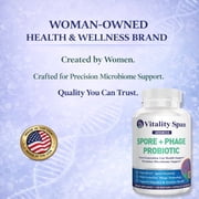 Spore Based Probiotic – Gut Health & Digestive Support – Bacillus Subtilis, Advanced Phage Technology – Shelf Stable
