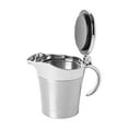 thumbnail image 1 of 1Pc Vinegar Condiment Jar Stainless Steel Gravy Boat Sauce Dispenser Kitchen Cooking, 1 of 1